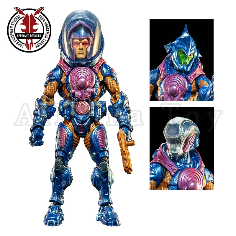 Фото Фигурка Four Horsemen Studio 1/12 6 дюймов Cosmic Legions Outpost Zaxxius Opor-A-Tiv83 №1
