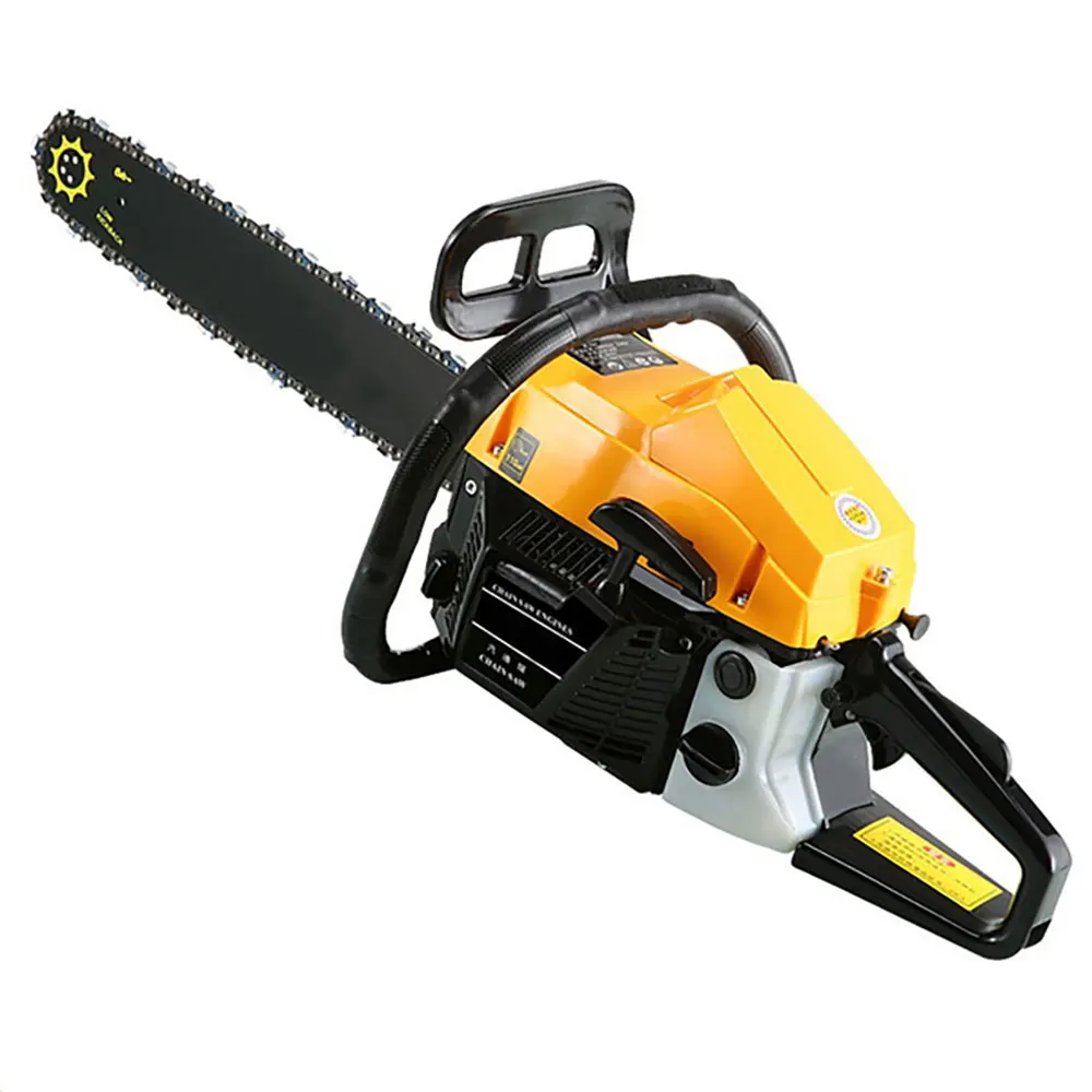 

New 2023 7000W 14300Rpm 20'' Chainsaws 75Cc 2-Stroke Petrol Gasoline Chain Saw 58 Double Sweep Cylinder Transparent Fuel Plate