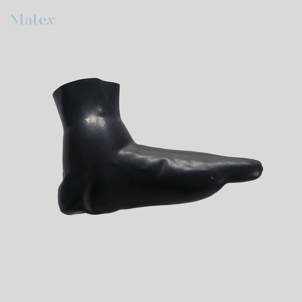 Natural Latex Short Five-Toe Socks - Experience Enhanced Comfort and Style!