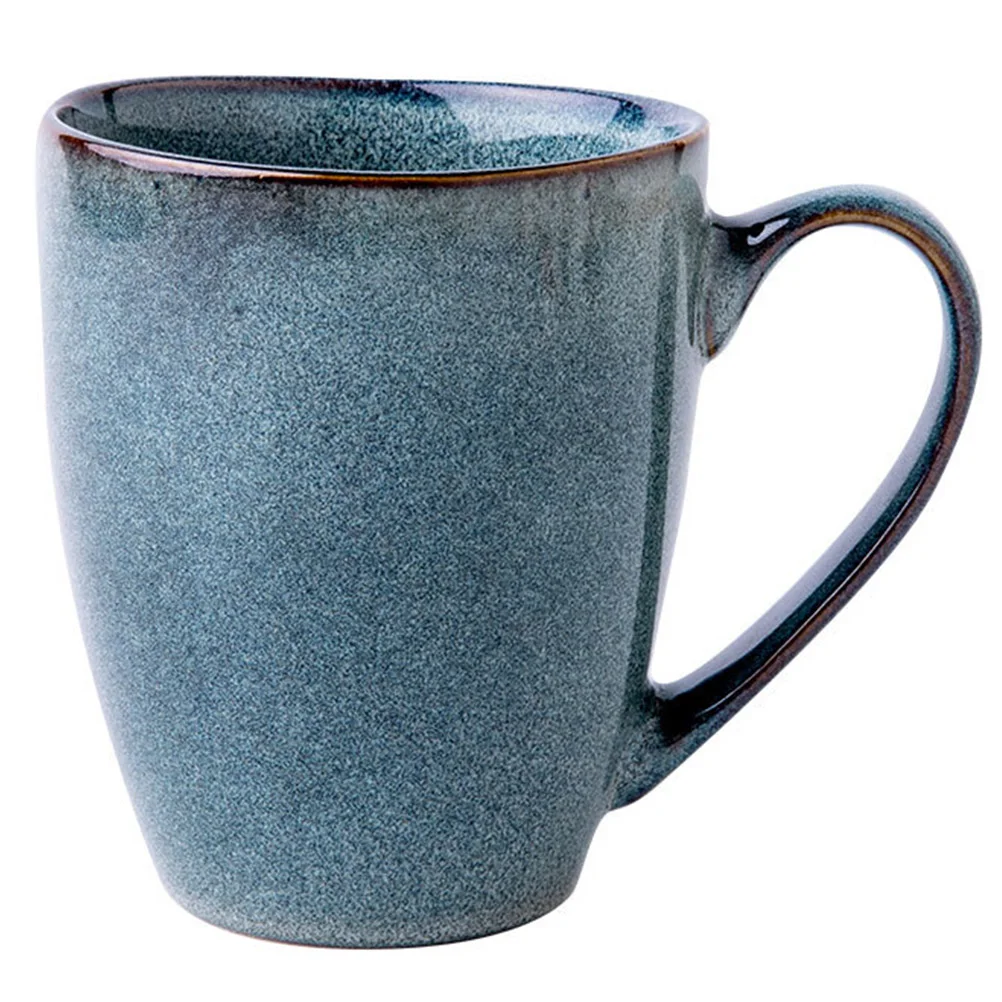 

Drinking Cup Ceramic Coffee Mug Decorative Coffee Mug Water Container (Blue)