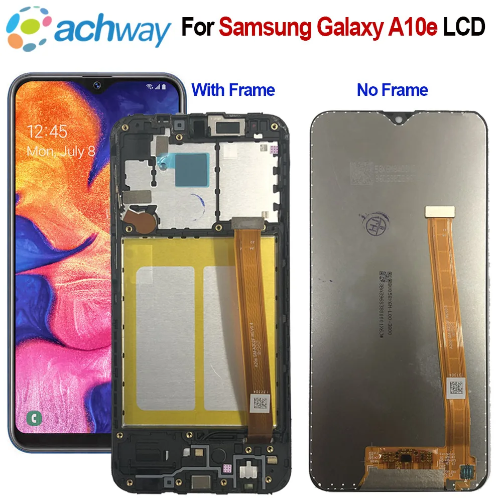 

5,83 "проверенный ЖК-дисплей для Samsung Galaxy A10e SM-A102U SM-S102DL, ЖК-дисплей с сенсорным экраном, дигитайзер в сборе для Samsung A10e LCD