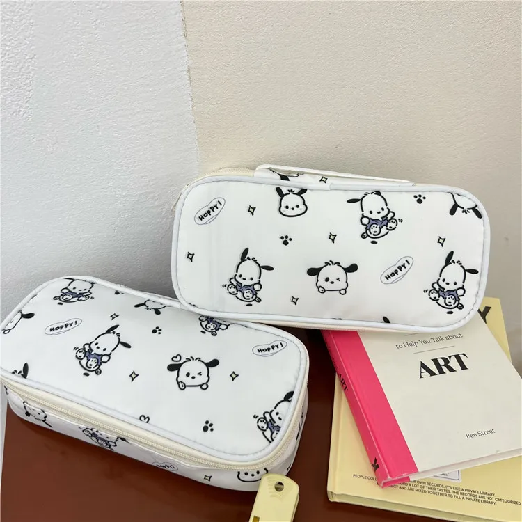 

Милый простой канцелярский ящик с щенком, высокая красота, креативность, вместительная сумка для ручек для студентов, многофункциональная сумка для хранения