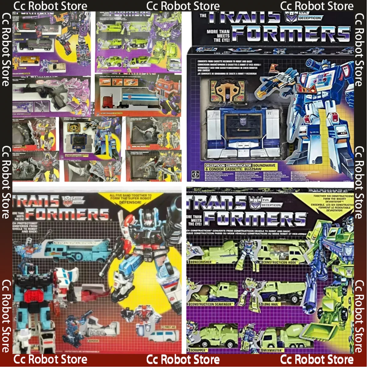 Фото [В наличии] KO G1 Remastered KO OP Optimus Prime Menasor Wheeljack Grimlock Shockwave Insecticons KO Фигурка Коллекция игрушек №1