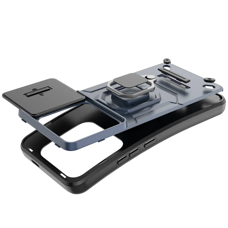 Чехол-подставка для Xiaomi 14 Pro защитный чехол с магнитной застежкой-кольцом Mi14 Mi 14Pro