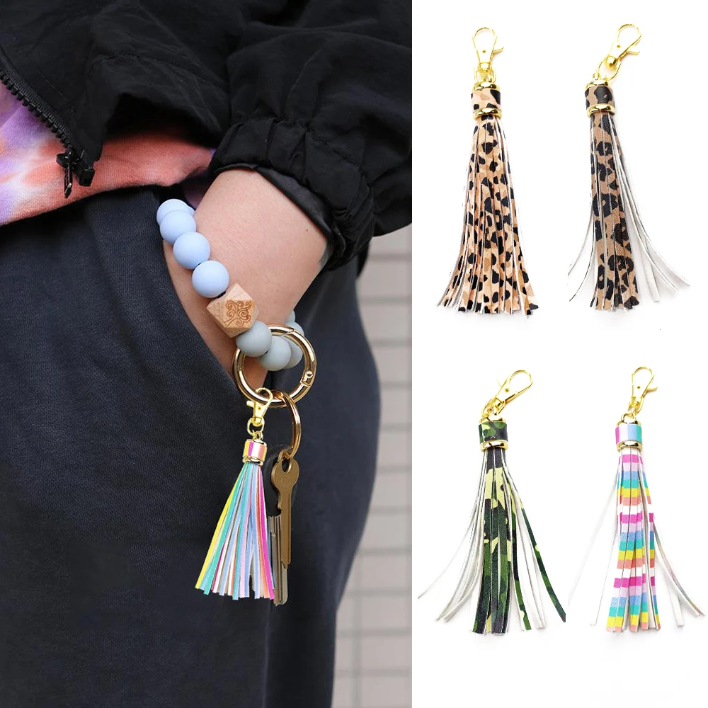 

Stylish Tassel Pendant Tassel Keychain Schoolbag Pendant Bag Pendant Multicolor Waist Wallet Keychain Bag Ornaments Accessories