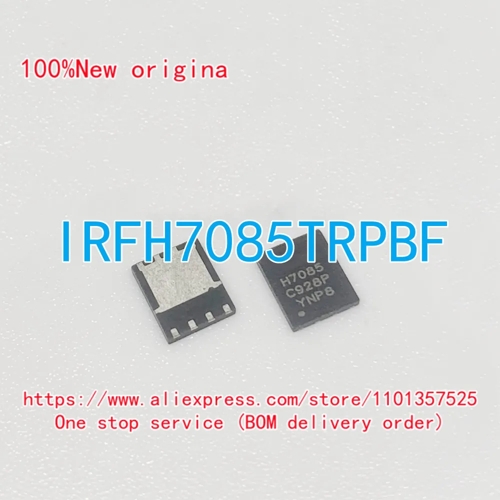 

(5pcs) IRFH7085TRPBF Mark: H7085 - N-channel 60V 100A (Tc) 156W (Tc) PQFN (5x6)