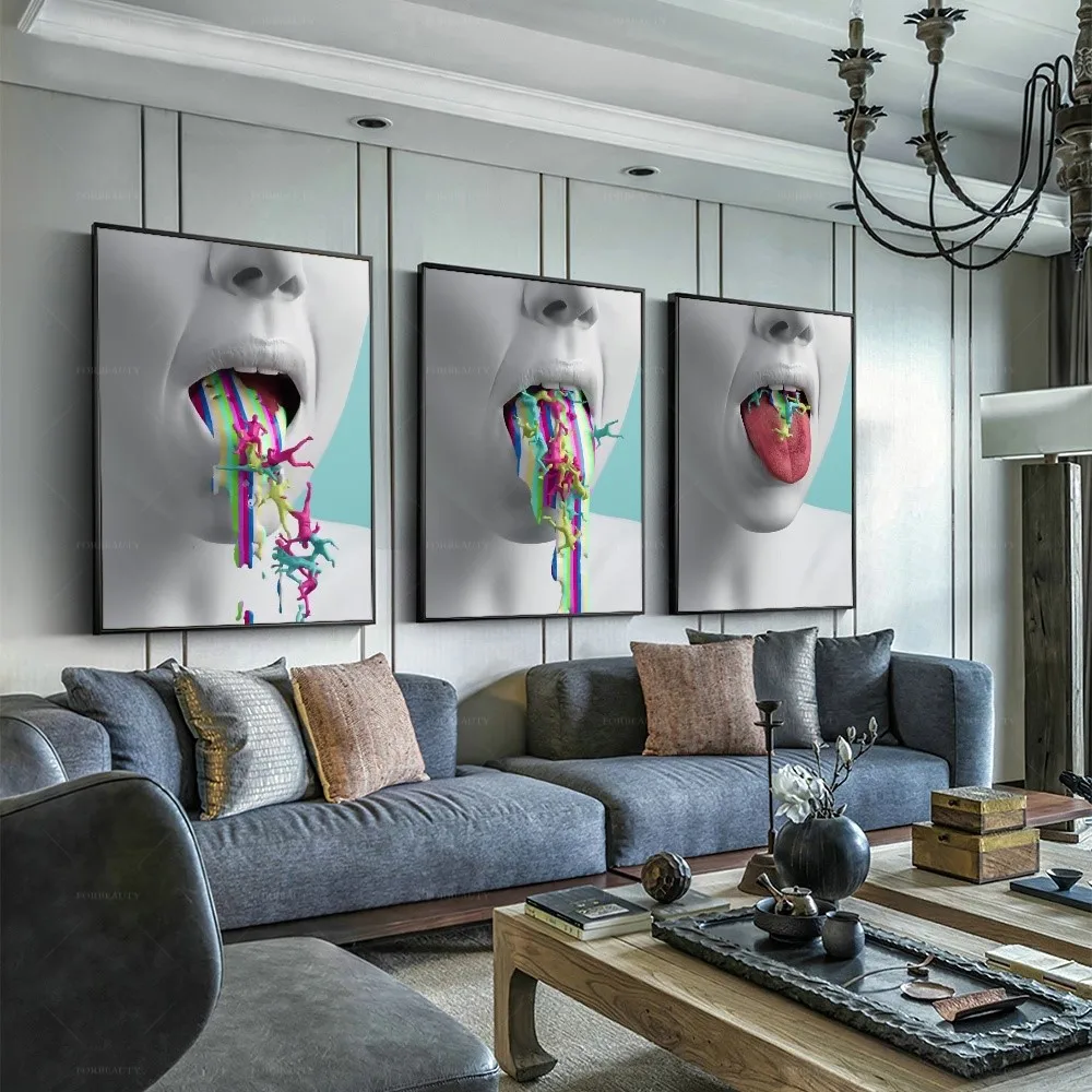 

Forbeauty Радужная сахарная печать распылителем Картина на холсте водостойкая и может использоваться вне картины маслом для декора спальни