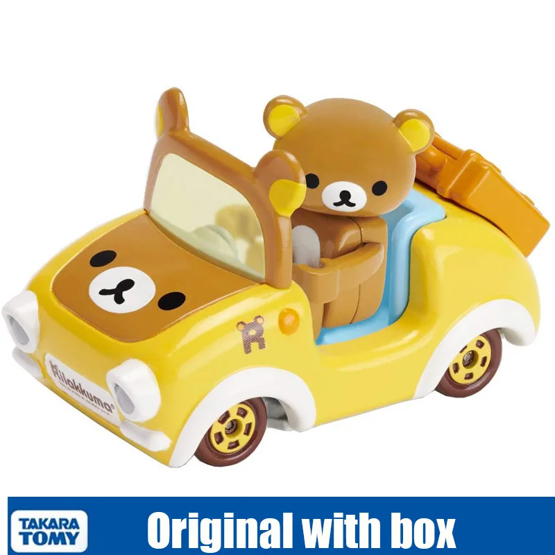

R07 Model 887324 TAKARA TOMY TOMICA Cartoon Rilakkuma Die-casting Alloy Car Model Children's Toys Sold By Hehepopo