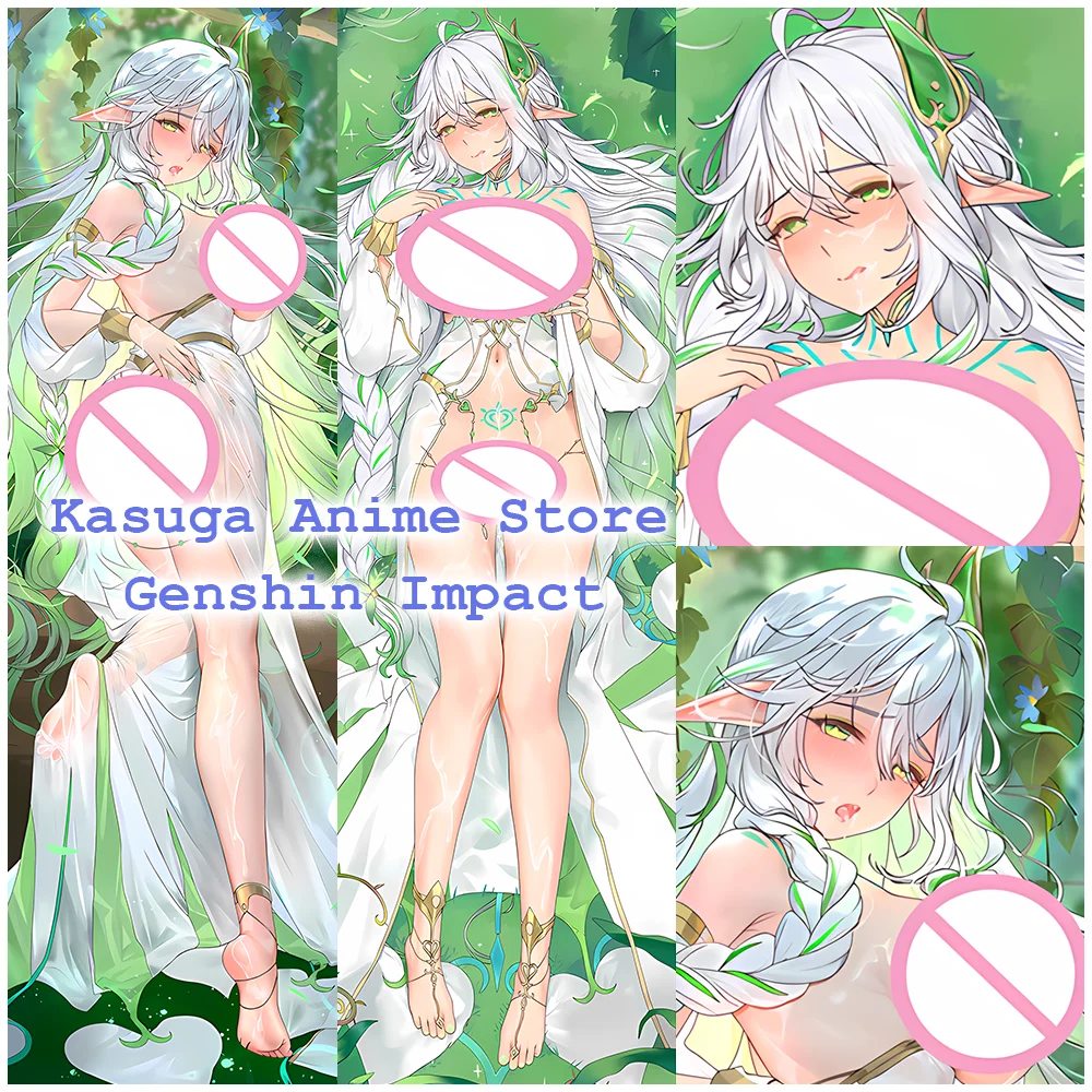 

Anime Genshin Impact Nahida Pillow Covers Dakimakura Double-sided Printed Sexy Bed Cushions Hugging Body Otaku Pillowcase Prop