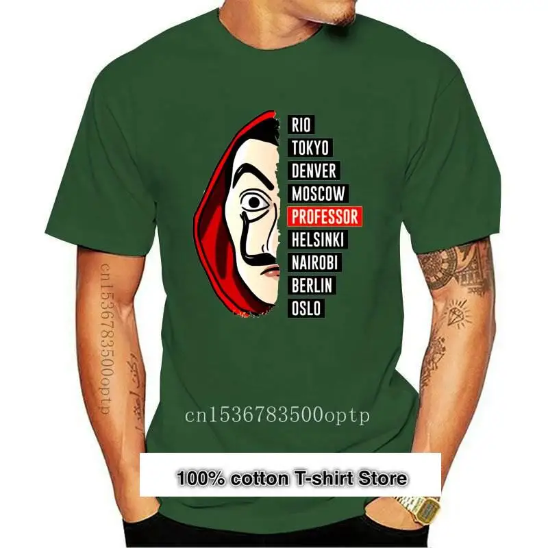 

Camiseta De La Casa De Papel para mujer, camiseta divertida, ropa para mujer, camisetas Harajuku