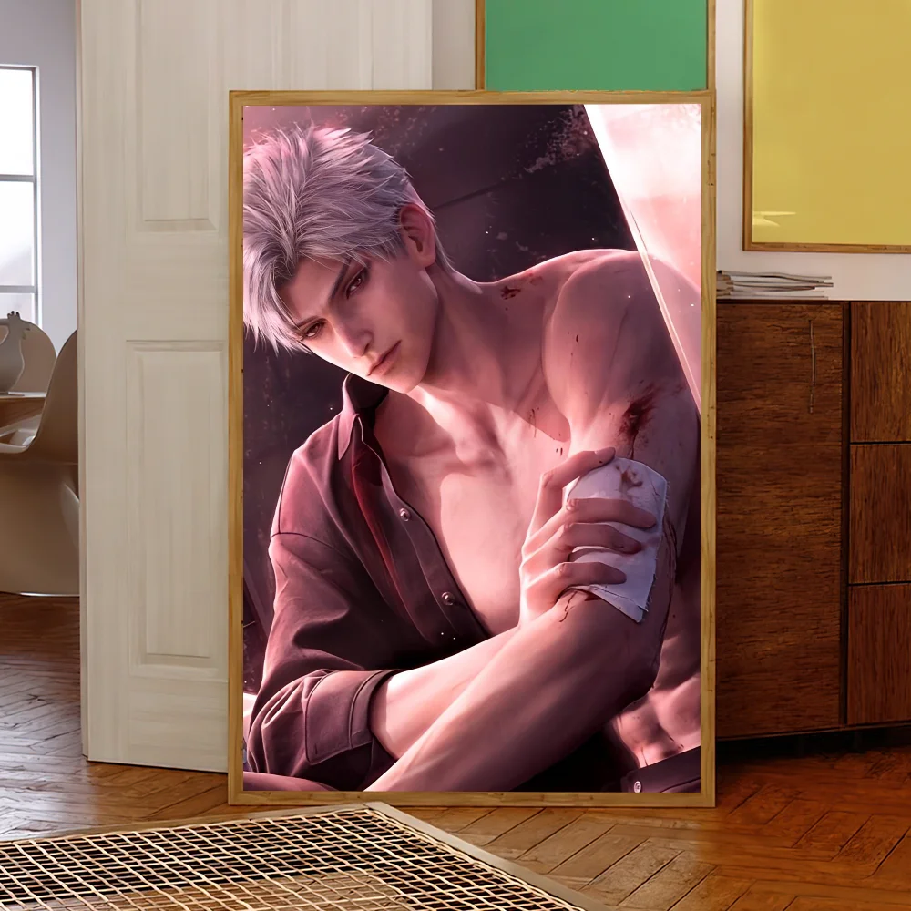 Игра L-Love и D-Deepspace S-Sylus постер домашний бар декор кофейни эстетическое искусство