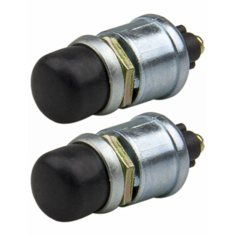 

2X Engine Start Push Button Heavy-Duty Momentary Start Switch 12V Dc Weatherproof Push Button Start Switch(50 Amps)