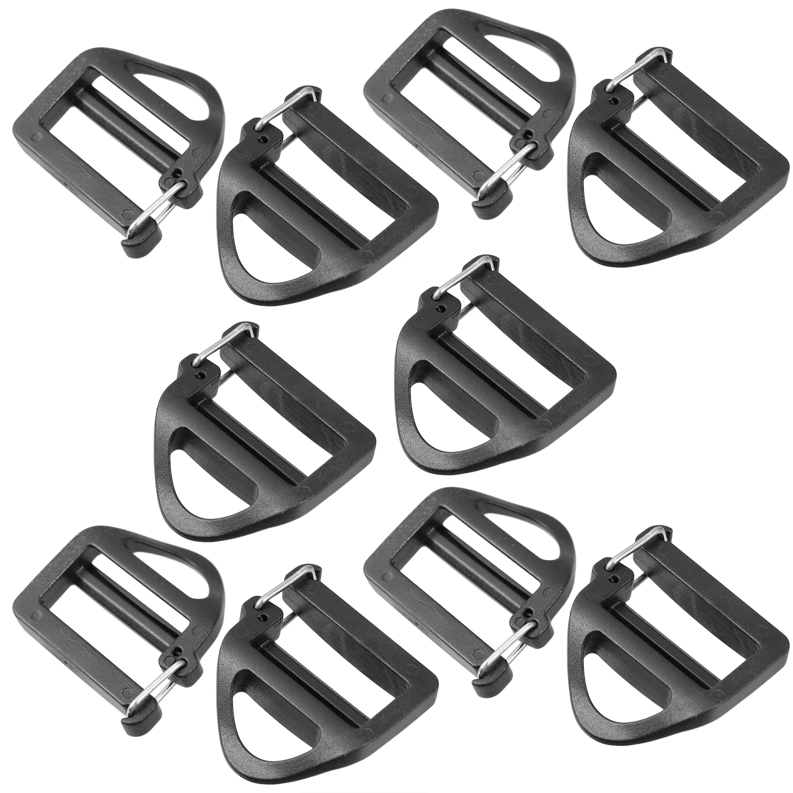 

20Pcs Webbing Buckles DIY Triangle Buckles Strap Buckles DIY Bag Accessories