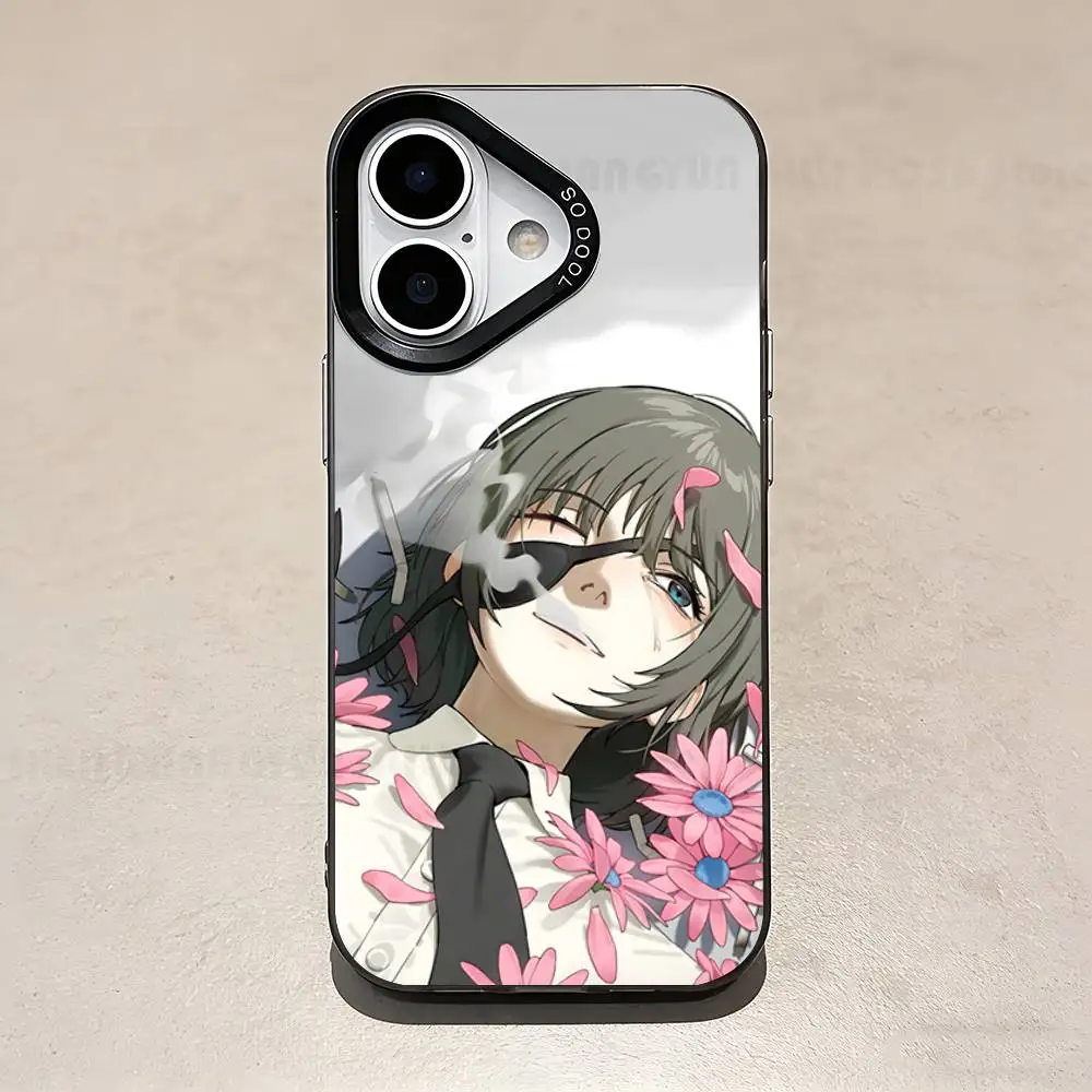 Фото Чехол C-Chainsaw M-Man Himeno для iPhone 11 12 13 14 15 16 17 Pro Max XS X XR №3