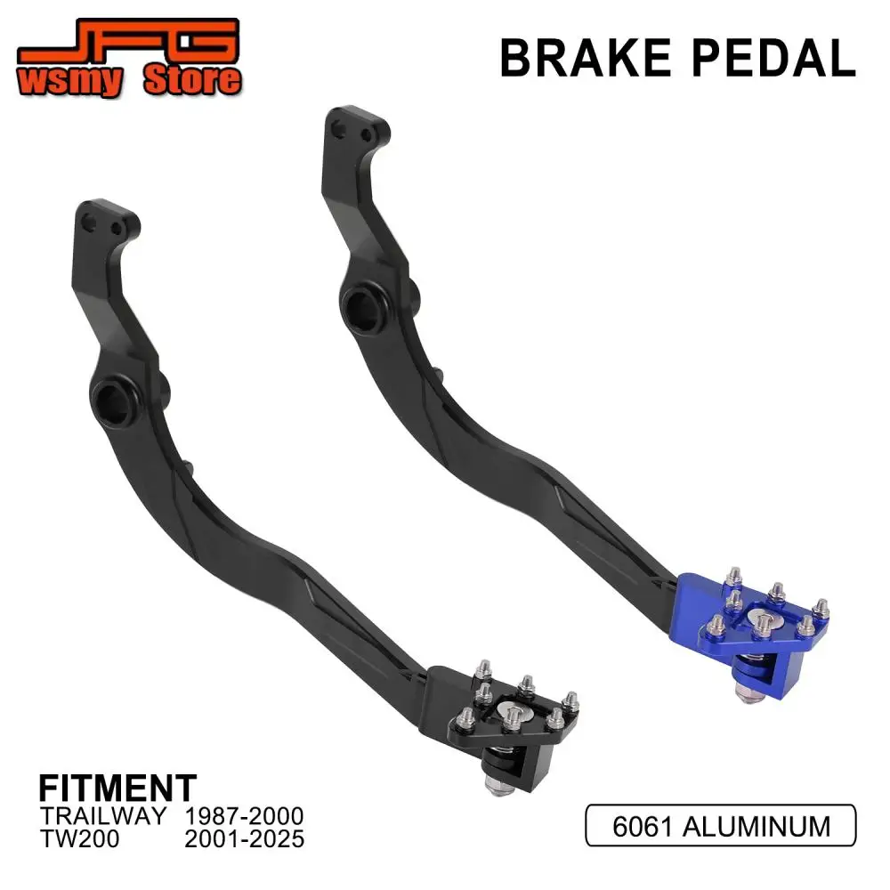 Для Trailway 1987-2000 TW200 2001-2025 алюминиевый тормозной рычаг аксессуары для мотоциклов