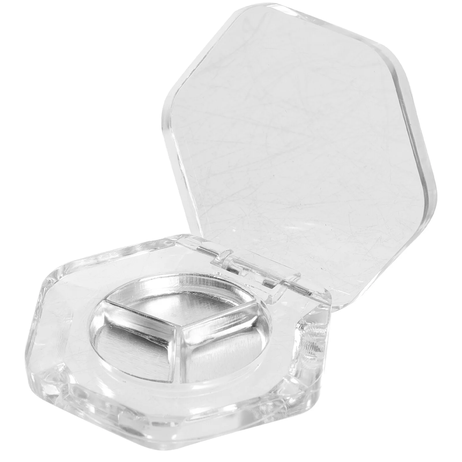 

8 шт., прозрачные палетки для теней для век, 4,6x4,1 см