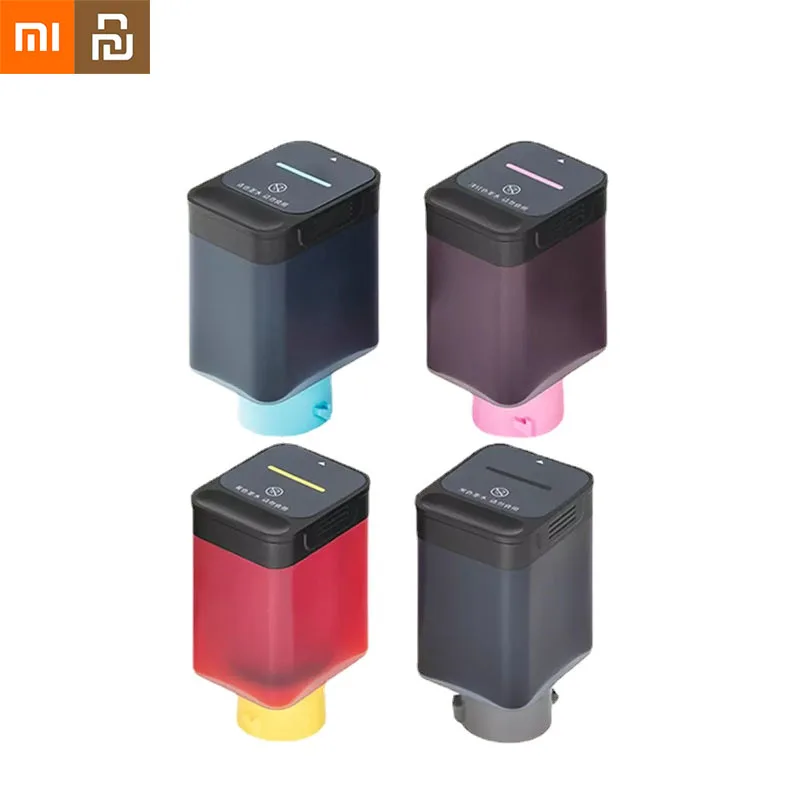 

Original Xiaomi Mijia Printer Ink 4 Color Printing HD Fine Ink Safe Environmentally Friendly For Xiaomi Mijia Inkjet Printer