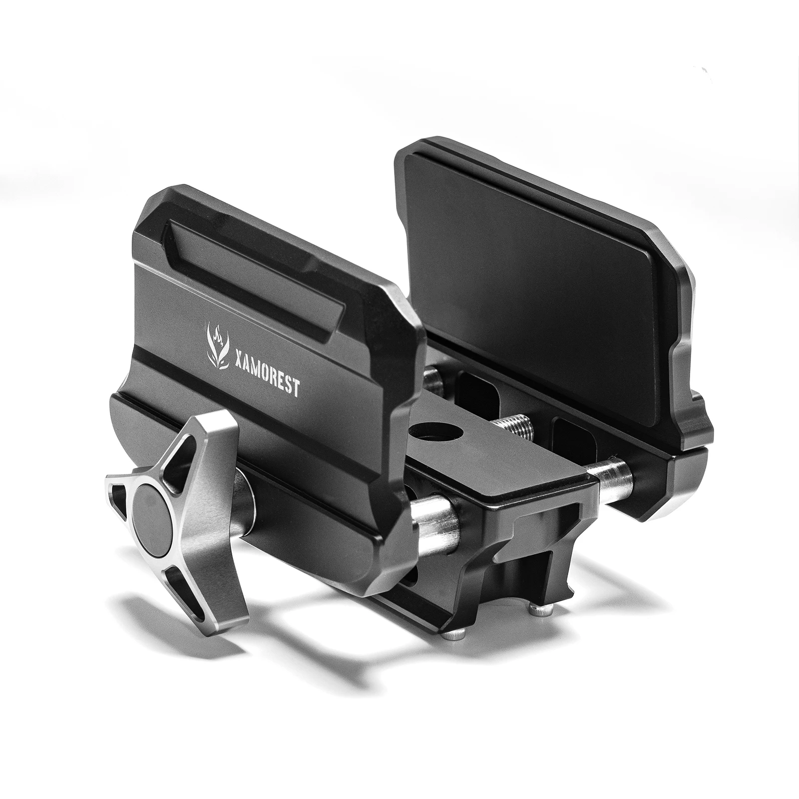 Фото XAMOREST QC105-S Jagdstativklemme, Arca-Swiss Sattelhalterung, ±25 °   verstellbare konische Rohrklemme №1