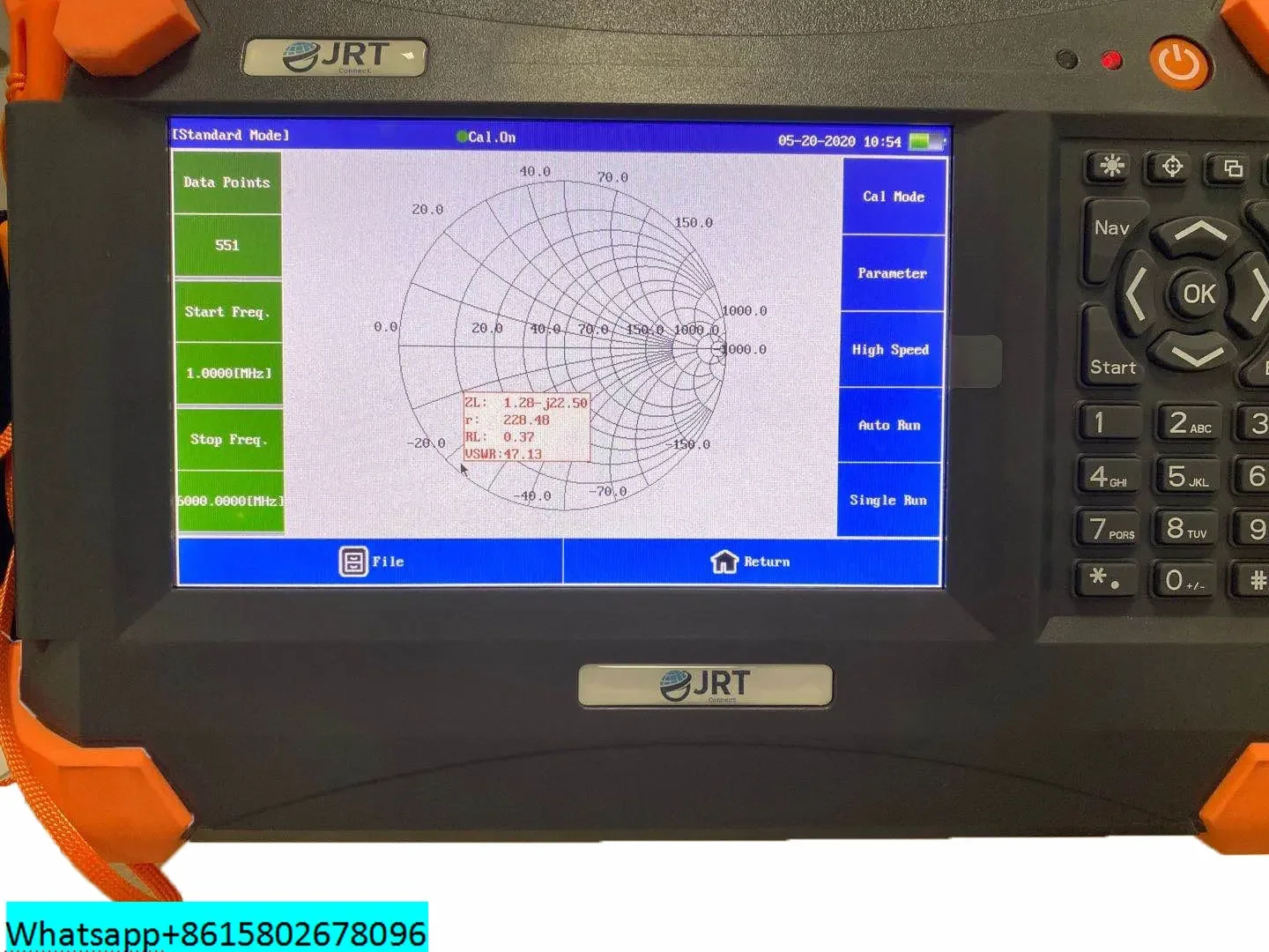 Портативный кабель и антенный анализатор от 25 МГц до 4 ГГц равномерный для Anritsu S331D