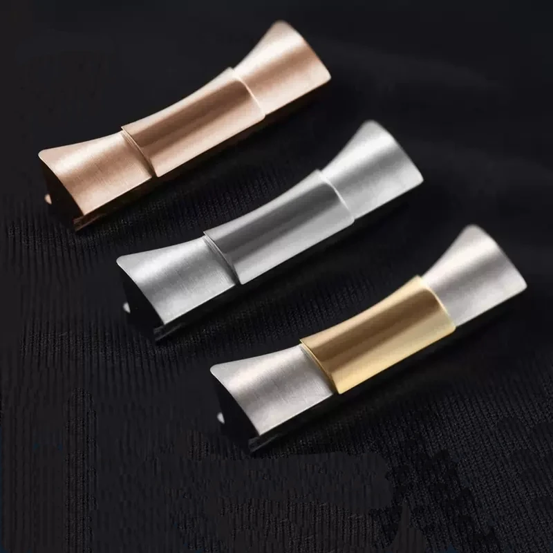 20mm Curved End 2pcs Solid Endlink for Rolex Daytona Cosmograph Submariner Yacht Master Datejust GMT Tudor Connector Link RX - купить по