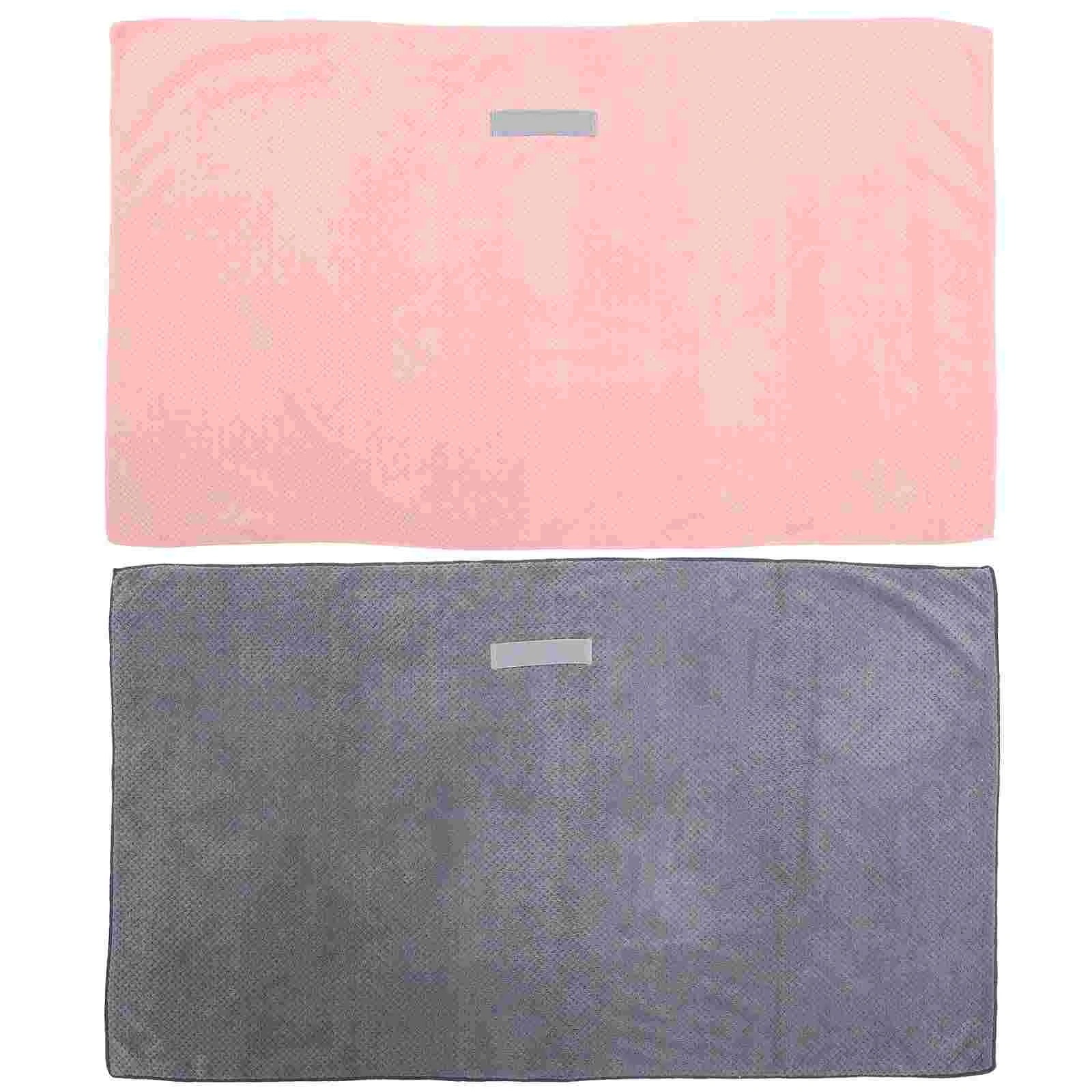 

2 Pcs Dry Hair Cap Shower Women's Bath Towels Spa Head Wraps Coral Fleece Rapid Drying