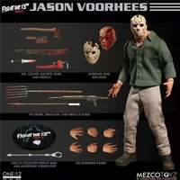 original mezco one12 friday the 13th jason voorhees anime action collection figures model toys gifts for kids