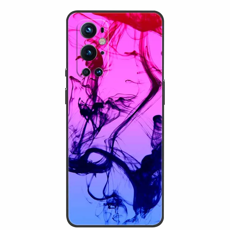soft silicone cover for one plus 9 5g case black tpu soft phone back cases for oneplus 9 pro 9r 9pro protection shells marble free global shipping