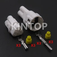 1 set 3 pins 6180 3241 auto male female wire socket auto replacement plug parts 6187 3231 car electrical connector