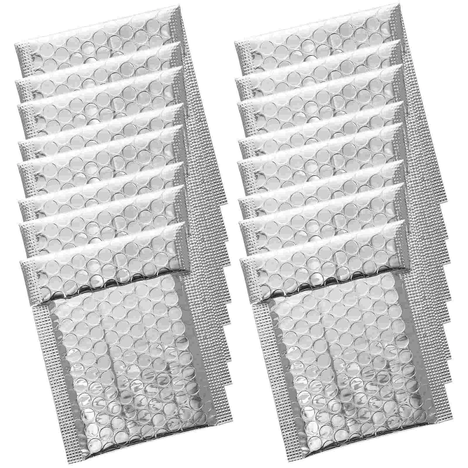 

100 Pcs Bubble Bag Mailer Bags Padded Mailing Envelopes Upholstered Shipping Packaging Self Seal