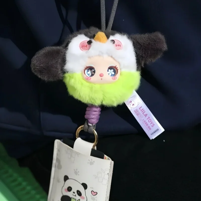 Фото Новый мини-ремешок для мобильного телефона Liila'S Zoo, серия слепая коробка Kawaii, мини-виниловая плюшевая кукла, сумка, подвеска, модная игрушка для девочек, детский подарок №4