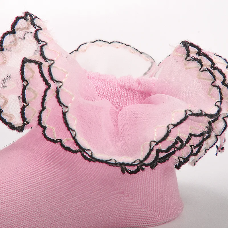 Рисунок 5 - Носки с двойными оборками для девочек