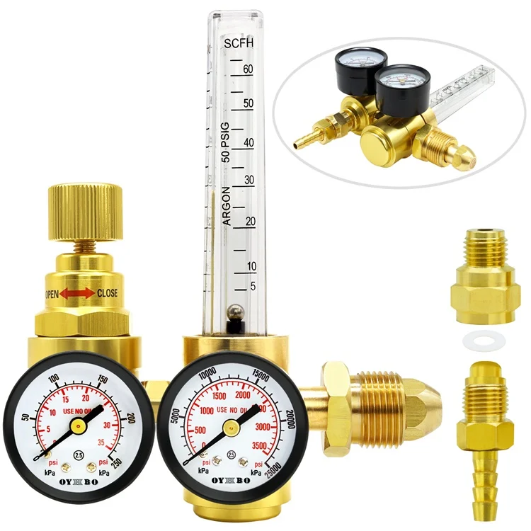 Made In China Quality Oxygen Regulator Aluminum Brass Welding | Pressure Regulators