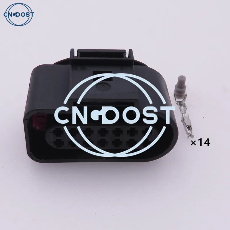 

1 комплект 14-контактный 6X 0973817 6X 0973717 Автомобильная проводка коробки передач 09G, подключение переменного тока в сборе 6X 0973817 6X 0973717 Водонепроницаемая розетка для VW Audi