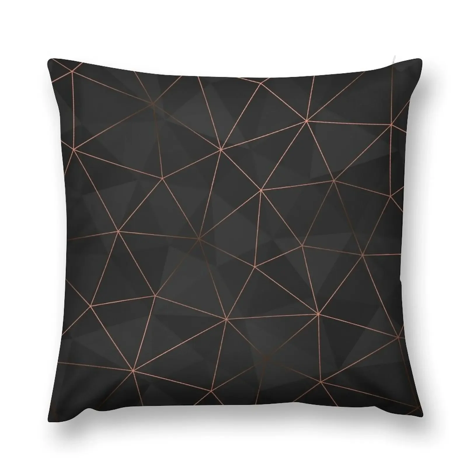 Kintsugi - сетчатая подушка розового золота для дивана