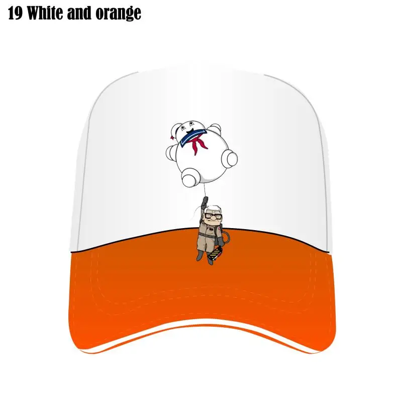 

Casual Men'S Bill Hats Funny Crossover Marshmallow Man Awesome Artwork Printed Bill Hats Bill Hat Hats Harajuku Adj