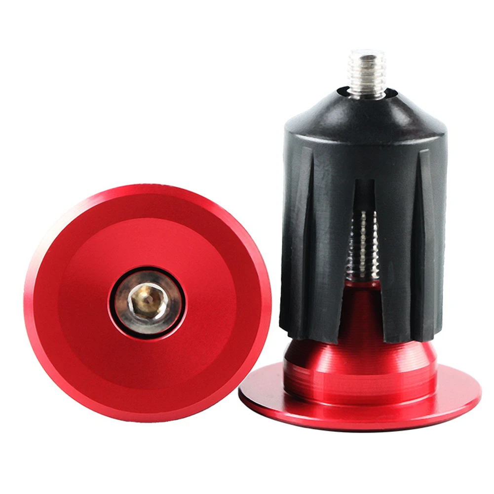 Красочные концевые заглушки на руль с инструментами из алюминиевого сплава