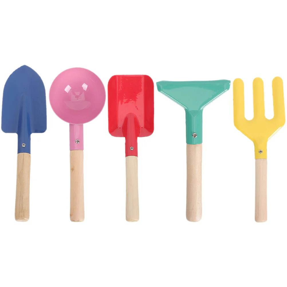 

1 Set of Small Rake Hoe Kit Outdoor Gardening Tool Small Gardening Gadget Kit