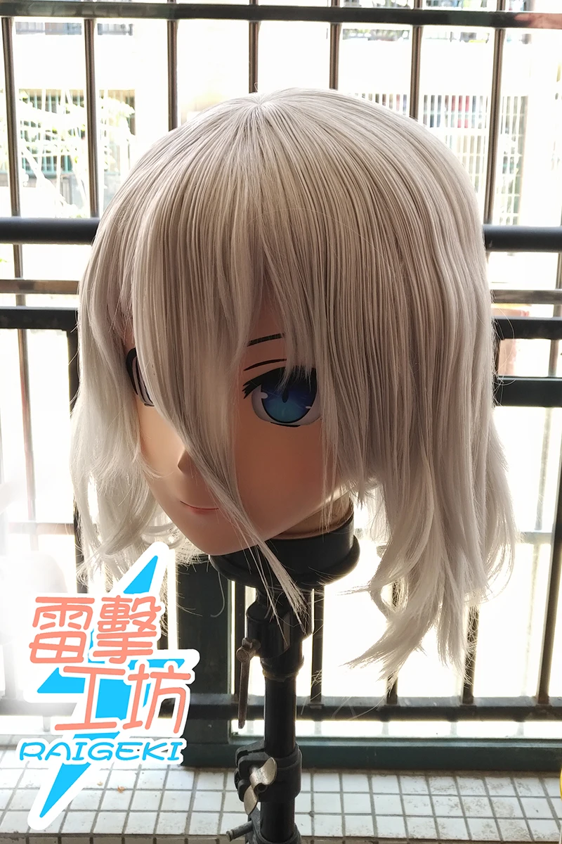 (LJ-179) персонаж на заказ женщина/девочка из смолы фиксатор всю голову с замком