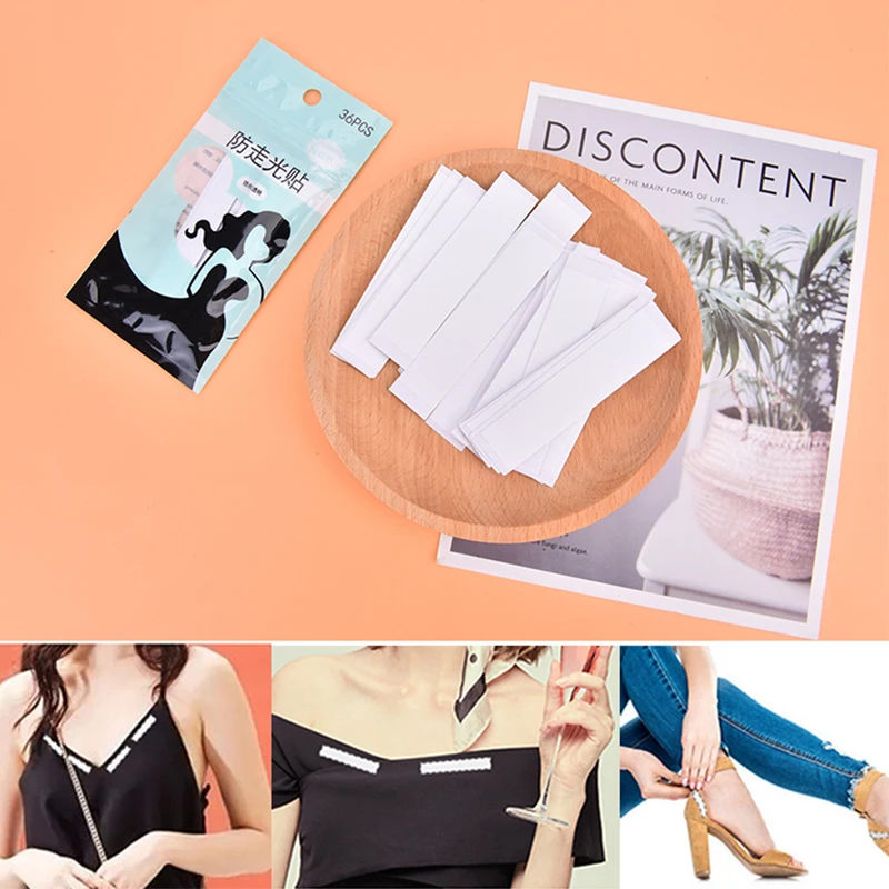 36 шт. прозрачная двусторонняя лента для одежды платья кожи тела