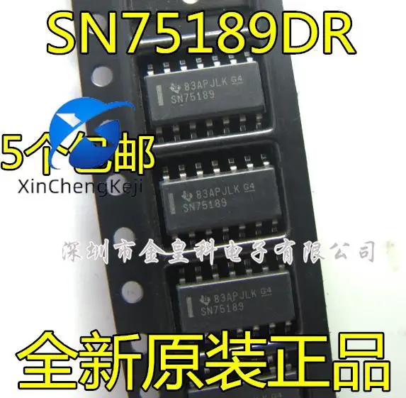 30pcs original new SN75189DR SN75189 SOP-14 driver receiver IC