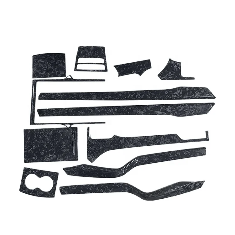 

Автомобильные аксессуары, внутренняя отделка двери, кованое углеродное волокно для tesl-a Model X 2017-2019