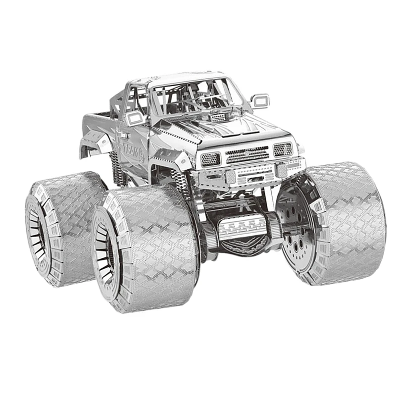 

3D Metal Assembly Model Set DIY Puzzle Teenage Puzzle Game Handmade Kit Off-Road Big Bike Children's Toys Birthday Gift