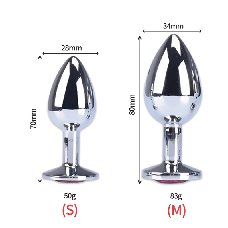 Секс-вибратор Металлические анальные игрушки для женщин товары взрослых Мужская