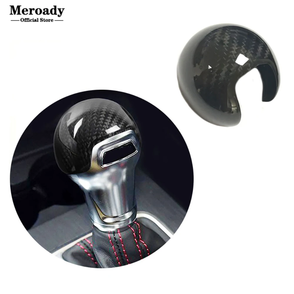 

Carbon Fiber Shift Knob Sticker Gear Head Lever Cover for Audi A3 8V Q2 Q2L 2016 2017 2018 Center Console FrameTrims Car Styling