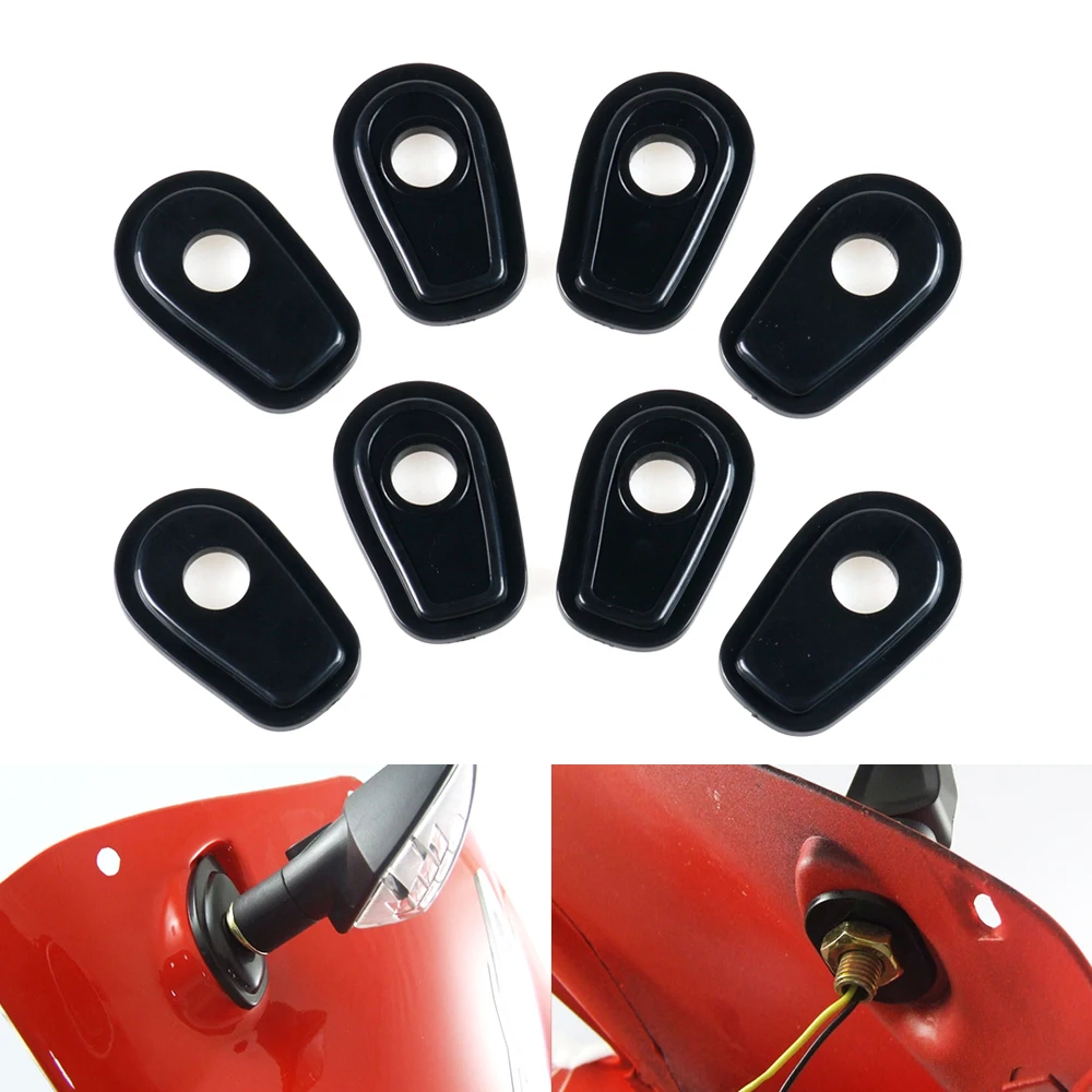 

For KAWASAKI Z650 Z900 Z1000 VERSYS X300 650 NINJA400 Motorcycle Steering Lights Gasket Base Signals Indicator Adapter Spacers