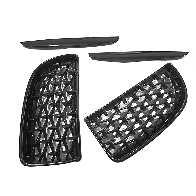 Решетки радиатора глянцевые черные для BMW 3 серии E90 2005-2008 годов выпуска звездное