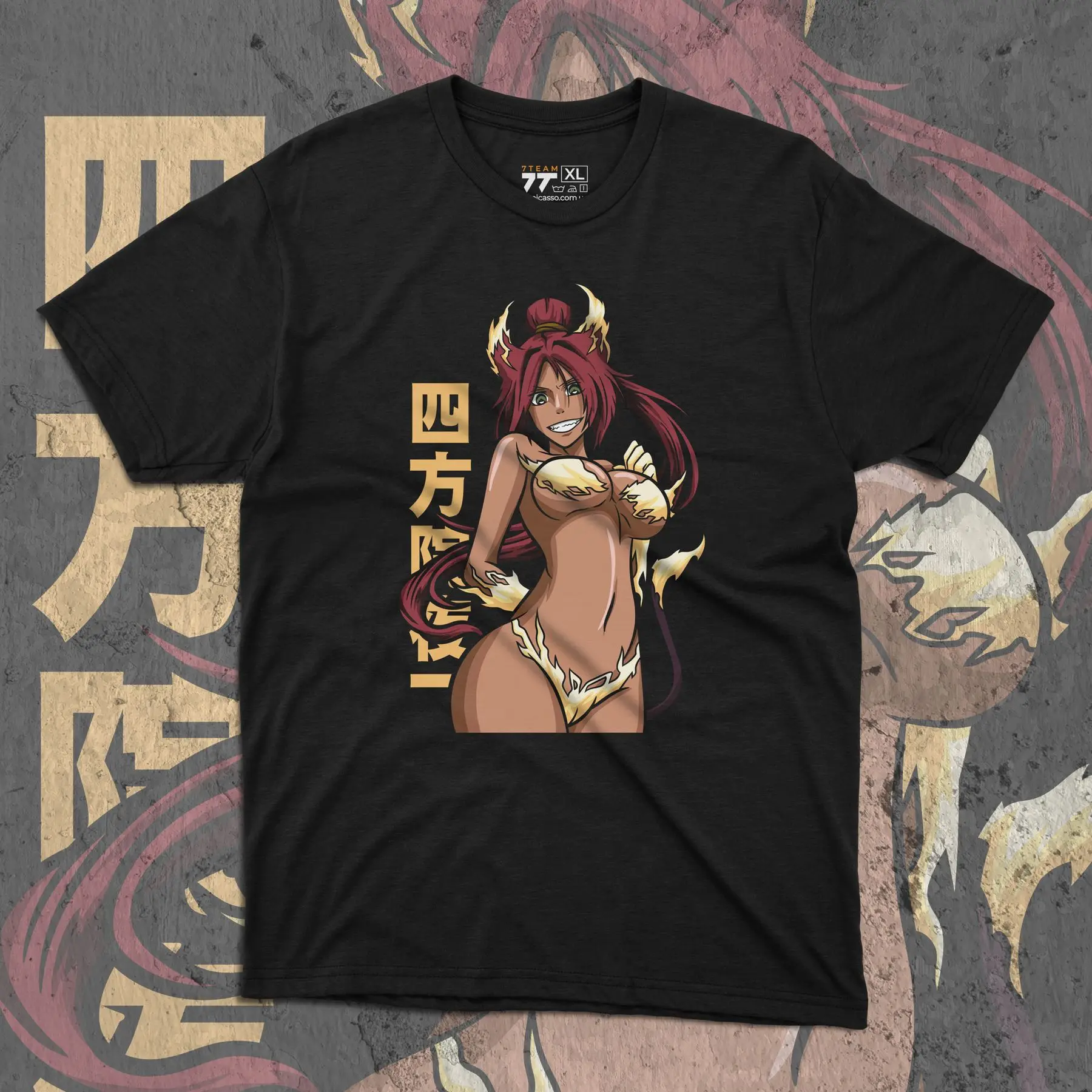 Футболка с принтом Yoruichi