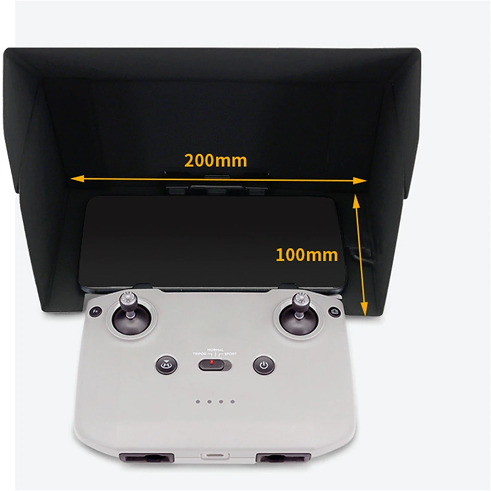 Magnetic Sun Shade For DJI Mavic 3/Air 2S/Air 2/Mini 2 Remote Control Mobile Phone Sun Hood Monitor Cover Drone Accessories