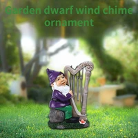 home decor wind chimes outdoor dwarf creative outdoor garden decoration housewarming birthday resin craft gift