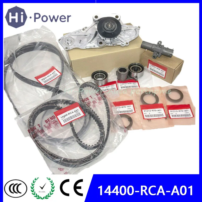 

Новый набор ремней для имитации и водяного насоса для Honda Odyssey Pilot Accord Aacura MDX RL, 14400-RCA-A01/19200-RDV-J01/91213-R70-A02